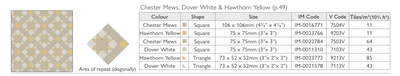 Blenheim - Chester Mews Dover White & Hawthorn Yellow
